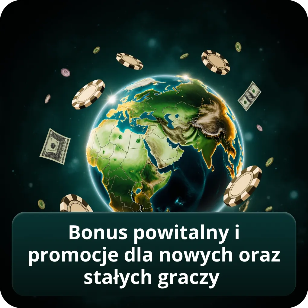 Bonus powitalny i promocje dla nowych oraz stałych graczy